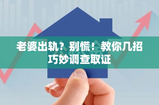 新建老婆出轨？别慌！教你几招巧妙调查取证