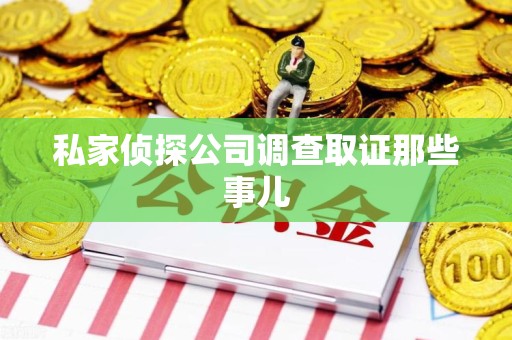 新建私家侦探公司调查取证那些事儿