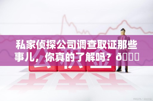 新建私家侦探公司调查取证那些事儿，你真的了解吗？😎