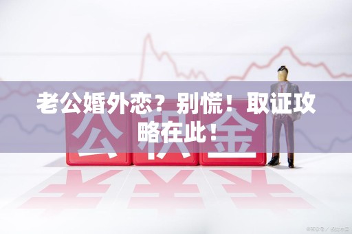 新建老公婚外恋？别慌！取证攻略在此！