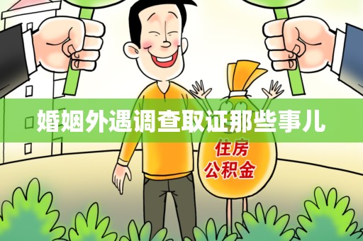 新建婚姻外遇调查取证那些事儿